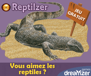 Reptilzer : jeu gratuit sur Internet, s\'occuper d\'un reptile